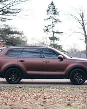 K75508 Matt Widowed Red - 2